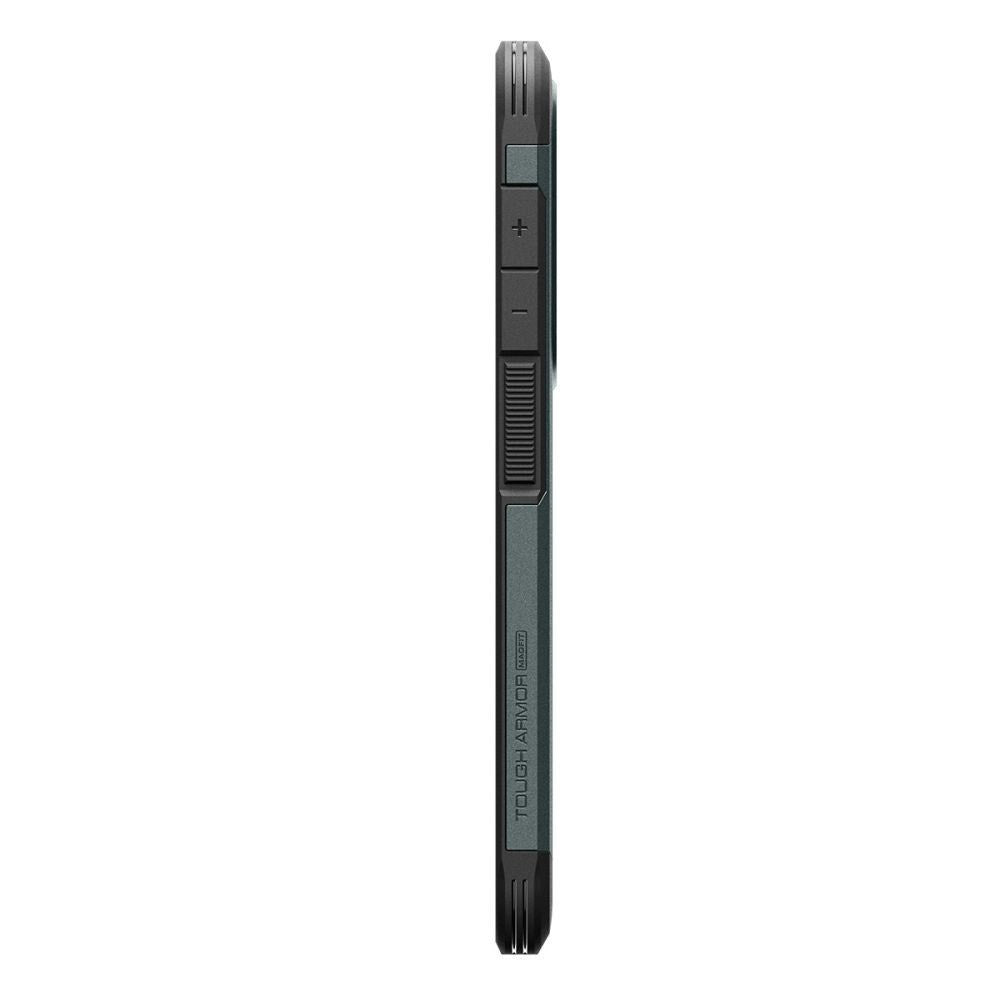 Samsung Galaxy S26+ (Plus) Spigen Tough Armor Hybrid Case with Kickstand - MagSafe Compatible - Green
