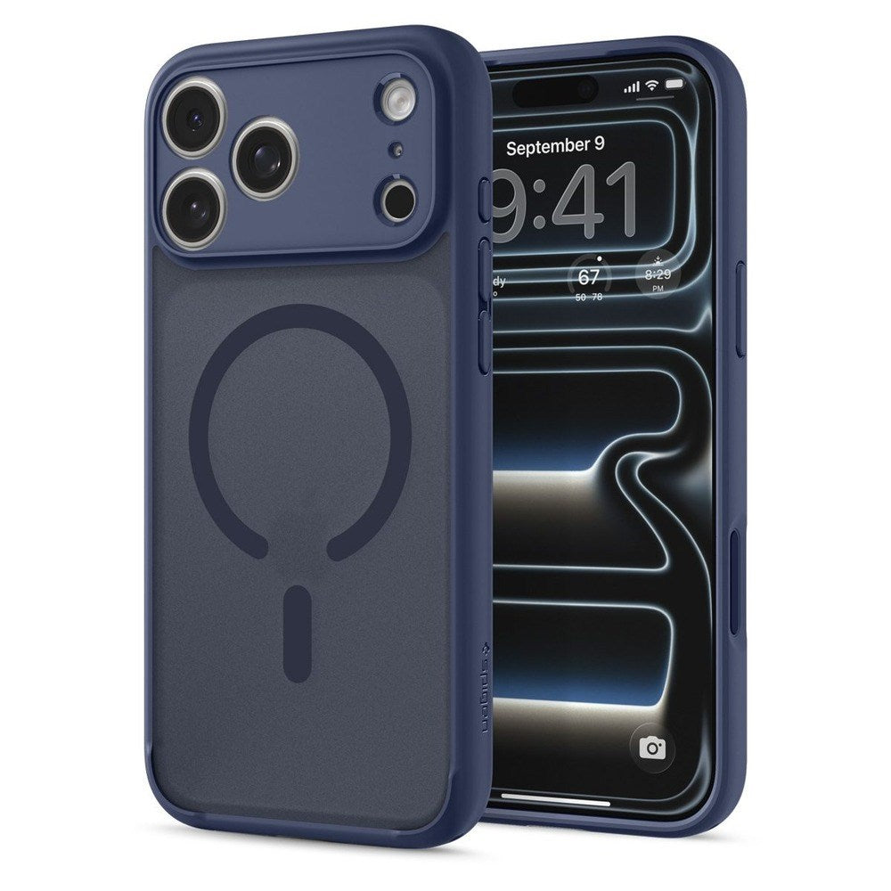 iPhone 18 Pro Max / 17 Pro Max Spigen Ultra Hybrid Case - MagSafe Compatible - Matte Blue