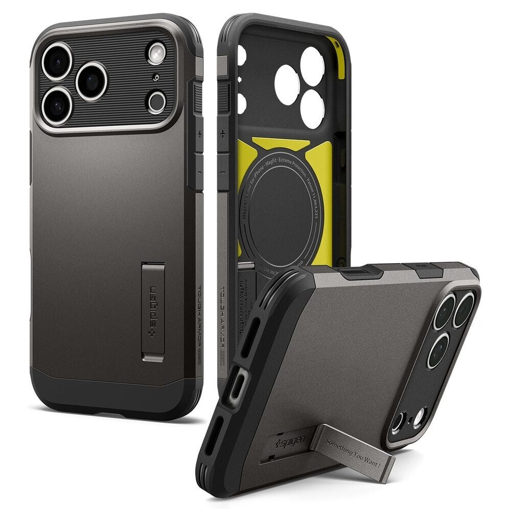 iPhone 18 Pro Max / 17 Pro Max Spigen Tough Armor T Case - MagSafe Compatible - Grey