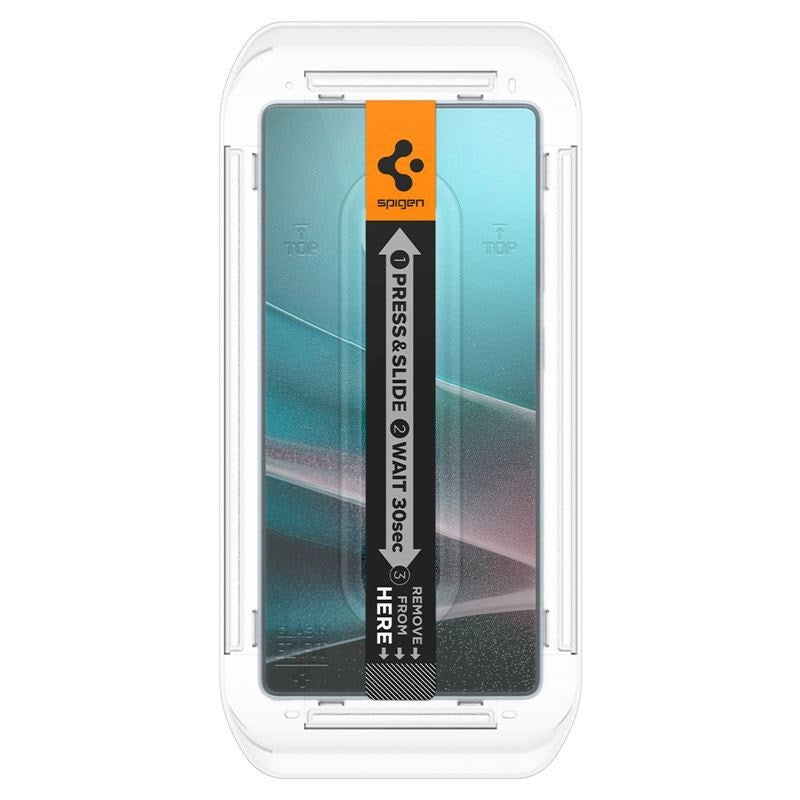 Samsung Galaxy S25 Ultra Spigen Glass tR EZ Fit HD Screen Protector Glass - Privacy - 2 pcs - Transparent