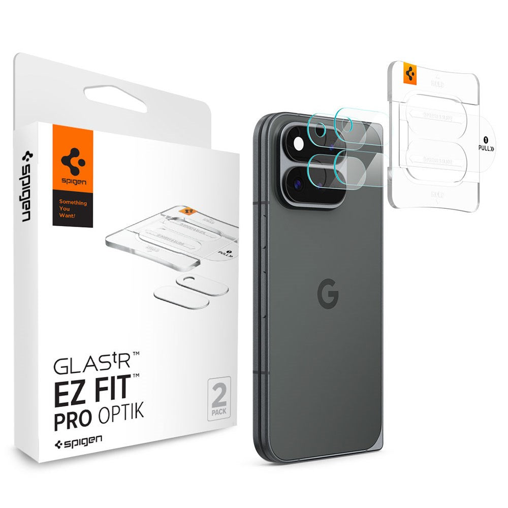 Google Pixel 11 Pro Fold Spigen Glass tR EZ Fit Optics Pro Camera Lens Protector - 2 pcs.