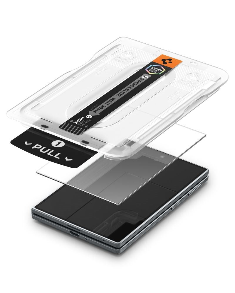 Samsung Galaxy Z Fold8 Spigen Glass tR EZ Fit Pro HD Screen Protection Glass - 2 pcs - Transparent