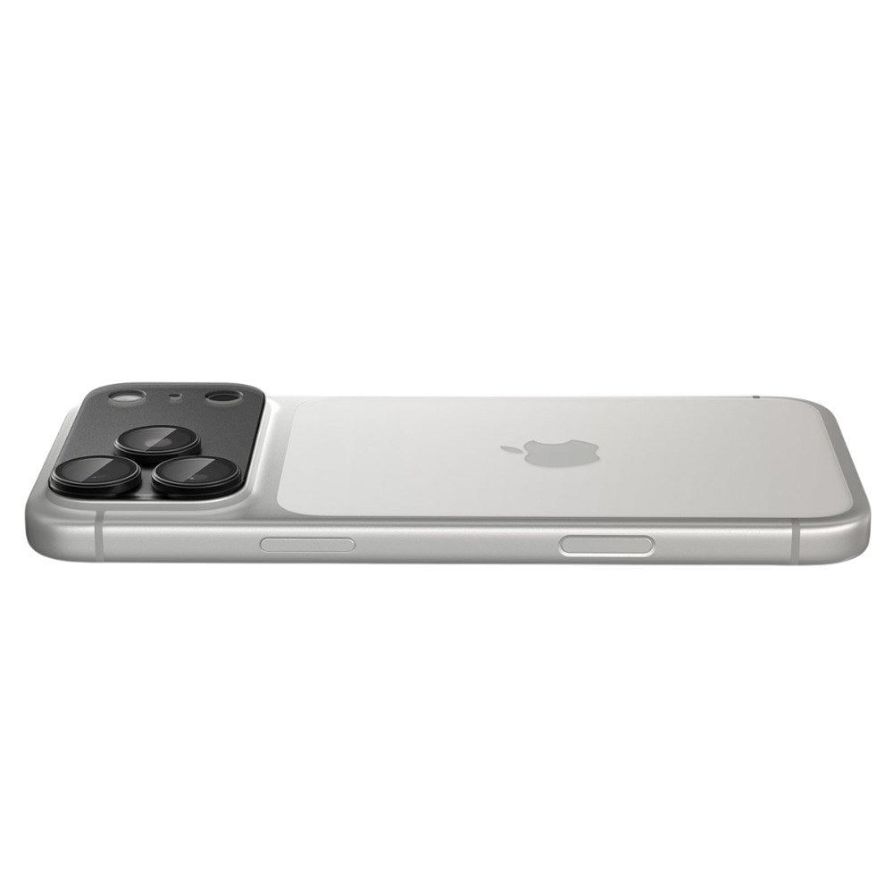 iPhone 18 Pro Spigen Glass tR EZ Fit Optik Pro XL Camera Lens Protector - Grey