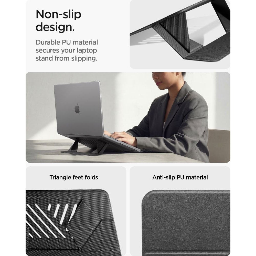 Spigen Foldable Universal Laptop Stand - Black