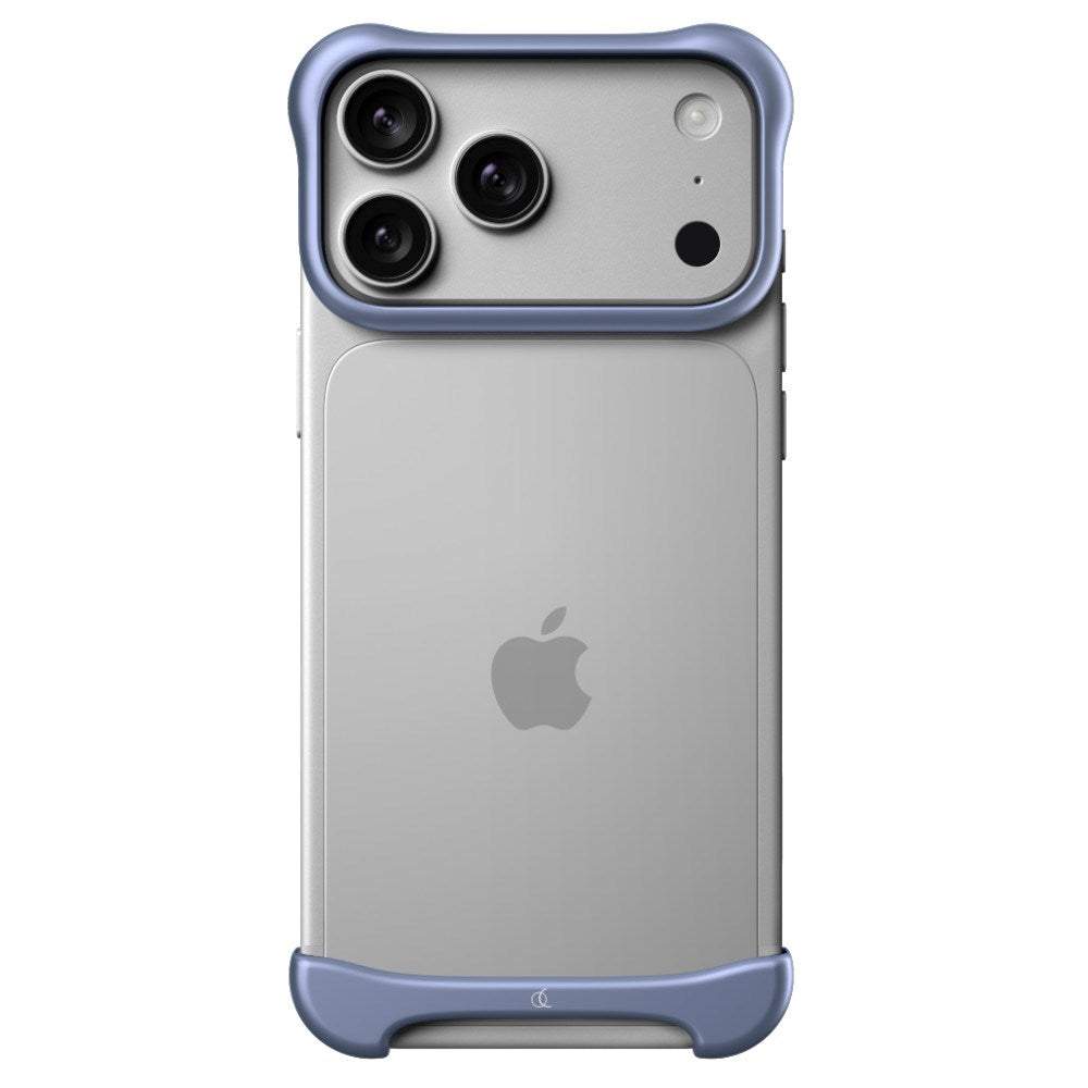 iPhone 18 Pro Arc Pulse Aluminum Bumper Case - Matte Light Blue
