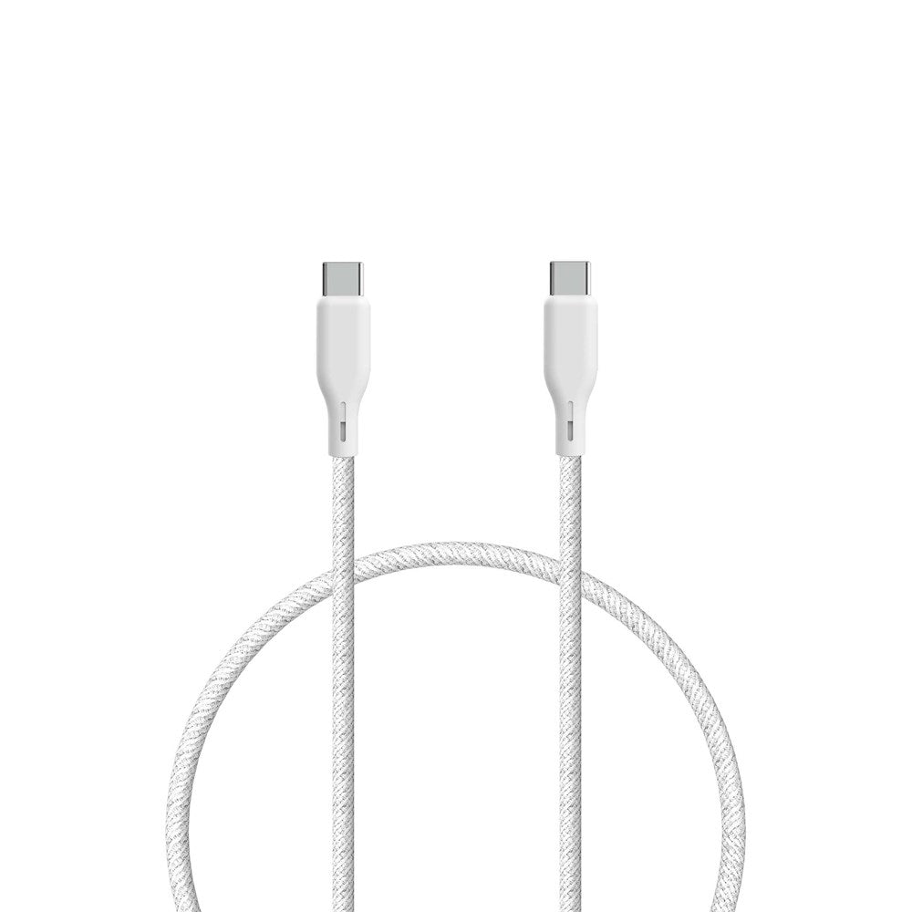 Upström Ëssentials 100W USB-C to USB-C Cable 1.2m - White