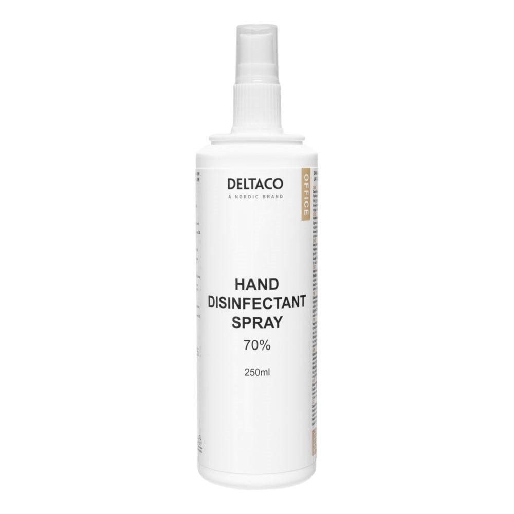Deltaco Hand Sanitizer Spray - 250 ml - White
