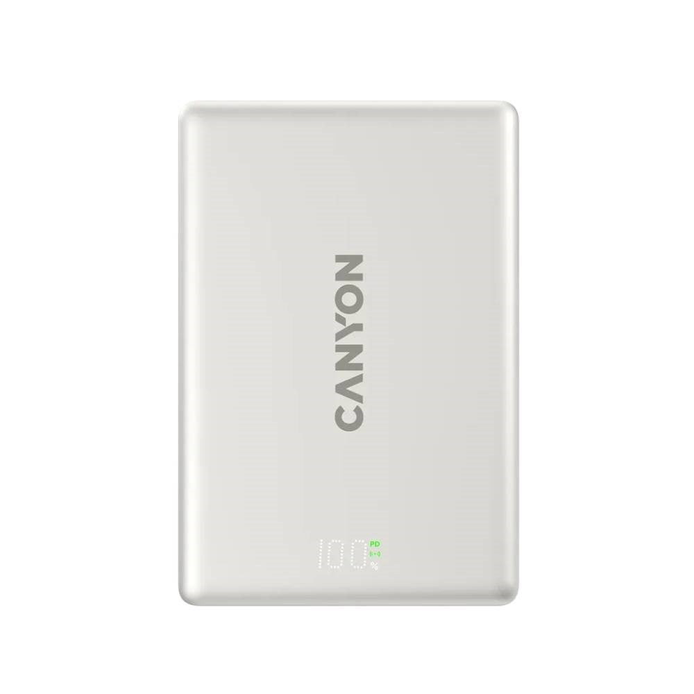 Canyon OnPower 511 10.000 mAh PowerBank - MagSafe Compatible - Beige