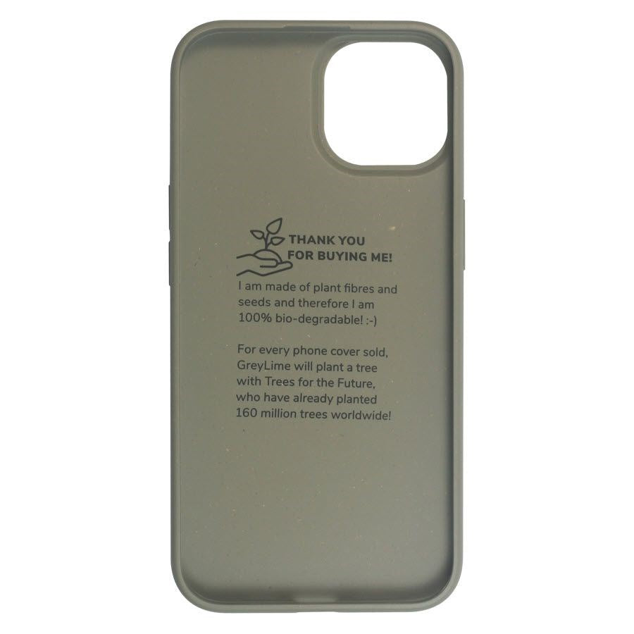 iPhone 15 GreyLime 100% Plant-based Case - Green - Buy a Case & Plant a Tree
