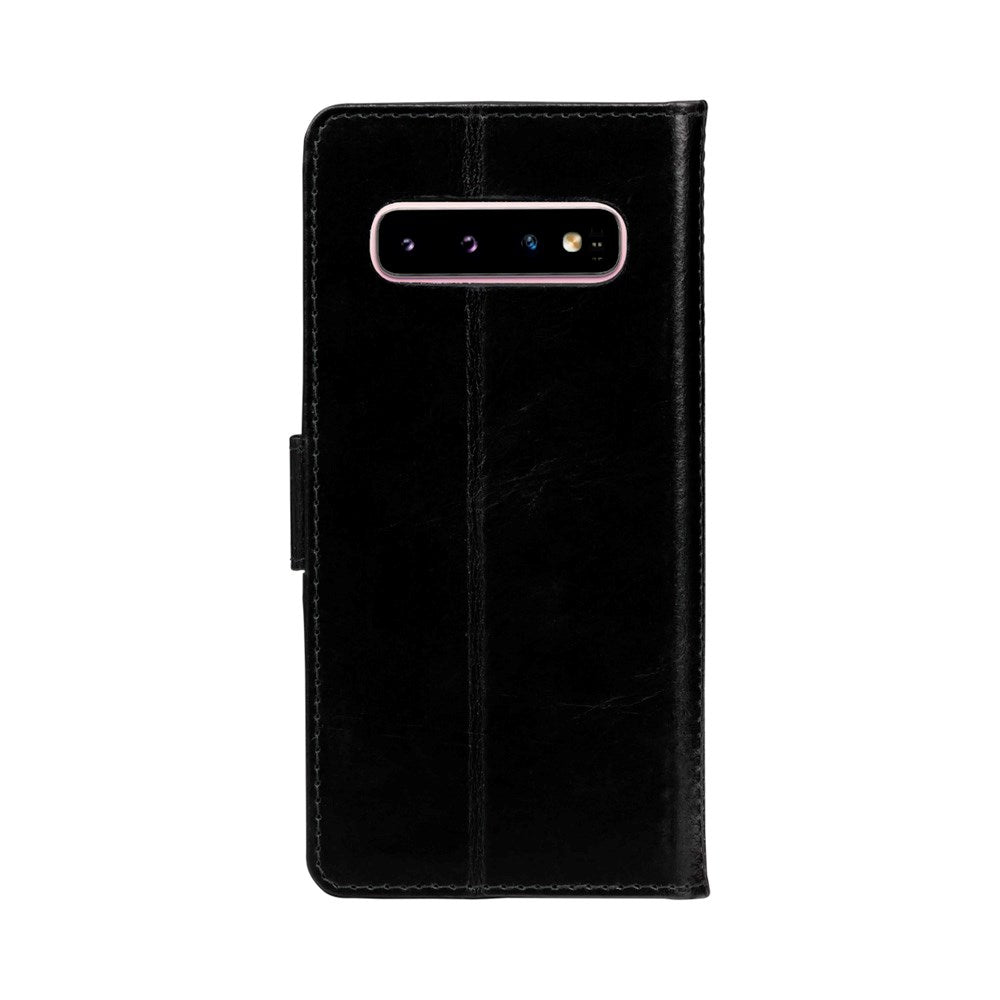 Samsung Galaxy S10 dbramante1928 Copenhagen Genuine Leather Flip Case with Wallet - Black