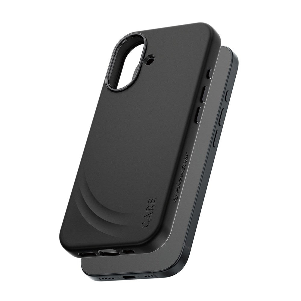 CARE by PanzerGlass iPhone 17 Feature Flow Case - MagSafe Compatible - Black