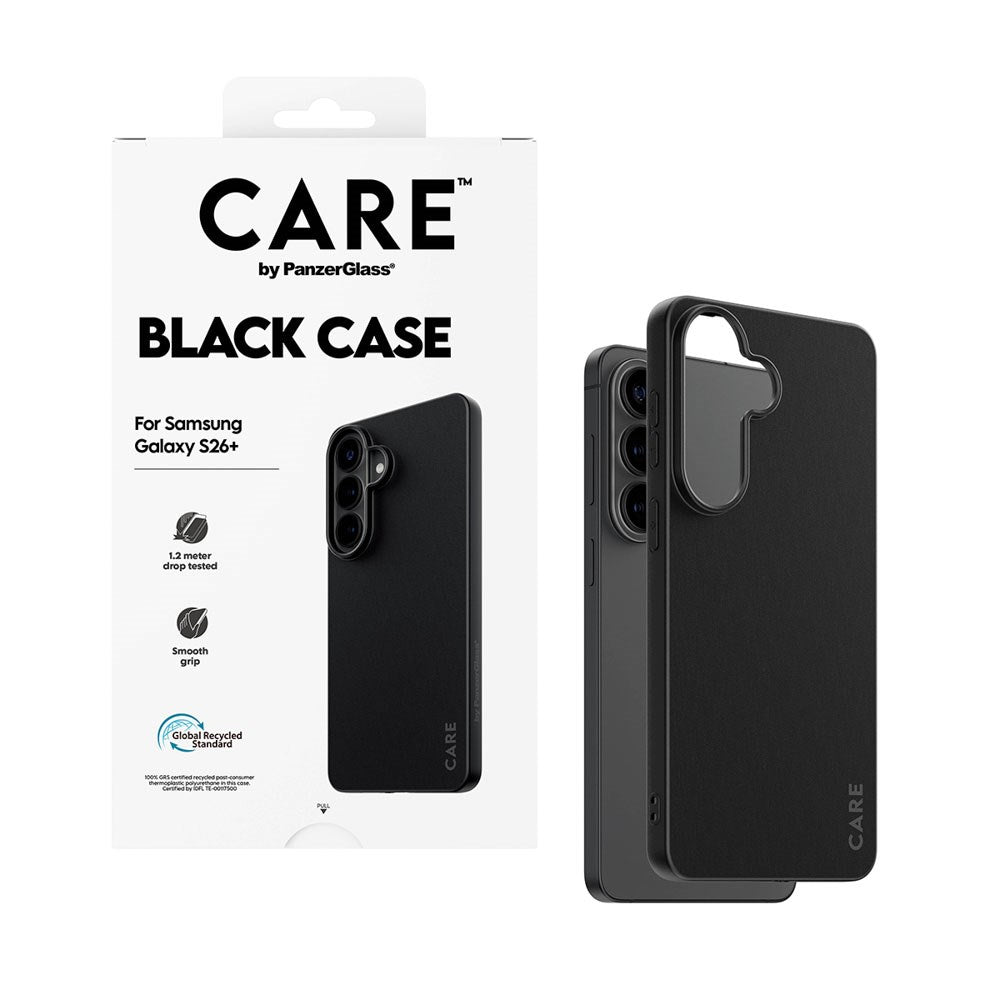 Samsung Galaxy S26+ (Plus) CARE by PanzerGlass Fearlessly Fashionable Case - Black