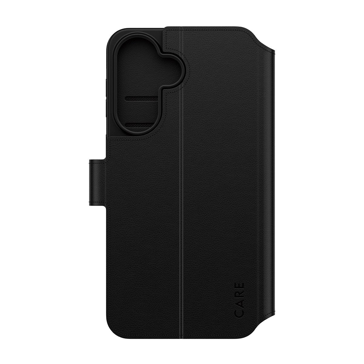 Samsung Galaxy A57 CARE by PanzerGlass Feature Wallet Case with Kickstand - Black