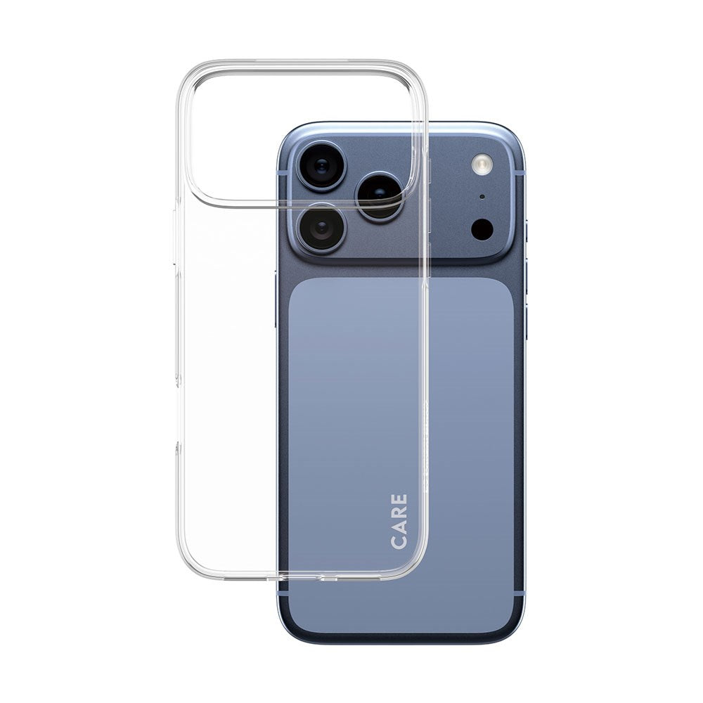 iPhone 18 Pro Max / 17 Pro Max CARE by PanzerGlass Fashionable X-Ray Soft Basic Case - Transparent