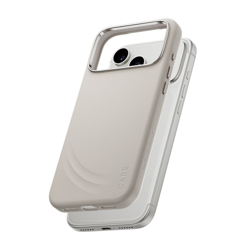 CARE by PanzerGlass iPhone 17 Pro Max Flow Case - MagSafe Compatible - Vanilla