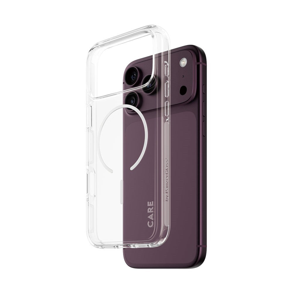 iPhone 18 Pro Max / 17 Pro Max CARE by PanzerGlass FLAGSHIP Urban Explorer Case - MagSafe Compatible - Transparent / White