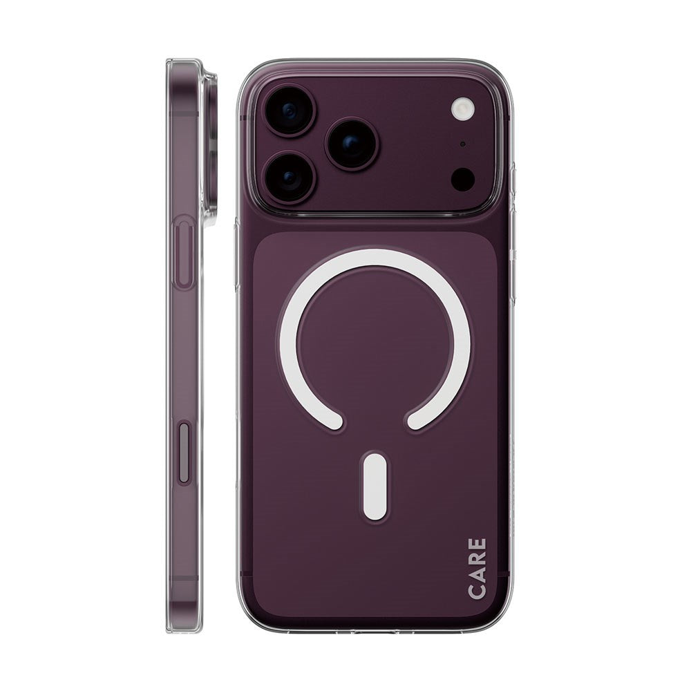 iPhone 18 Pro Max / 17 Pro Max CARE by PanzerGlass SL1M Case - MagSafe Compatible - Transparent
