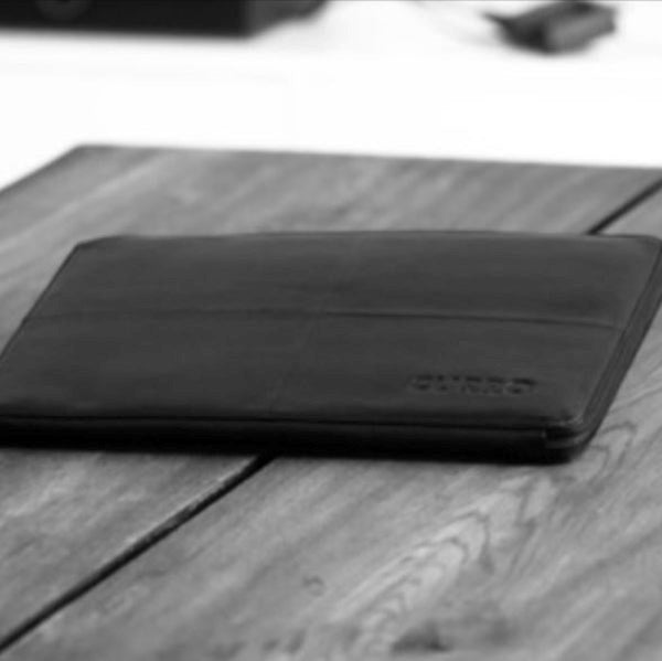 CURRO Real Leather Sleeve 14-15" (35.5 x 25.5 cm) - Black
