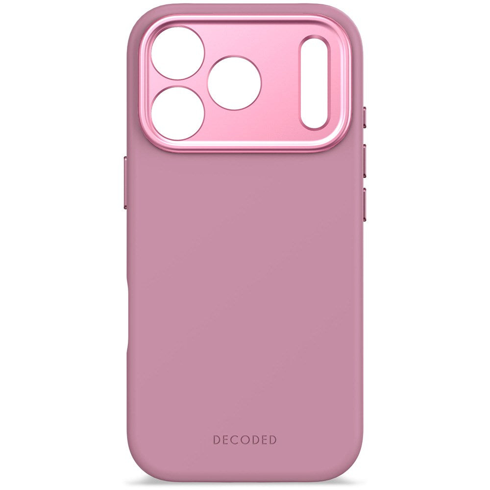Decoded iPhone 17 Pro AntiMicrobial Silicone Case - MagSafe Compatible - Rosette