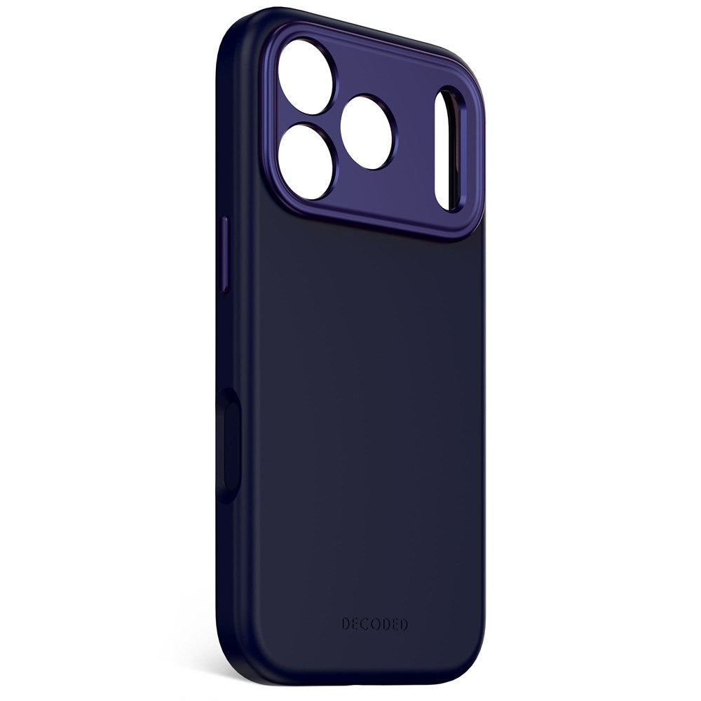 Decoded iPhone 17 Pro AntiMicrobial Silicone Case - MagSafe Compatible - True Navy