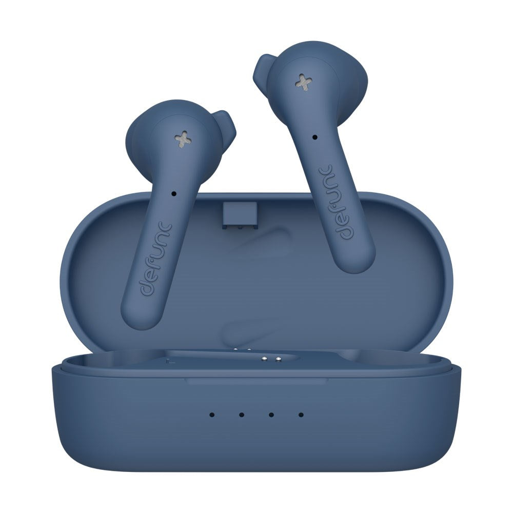 Defunc True Music Hybrid Wireless Headphones - In-Ear - Blue