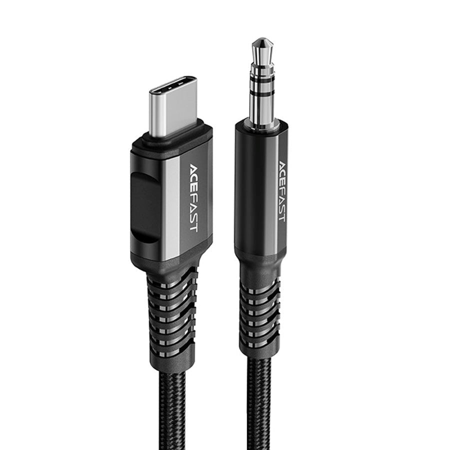 Acefast 1.2m. USB-C To 3.5mm Jackstik Audio Cable - Black