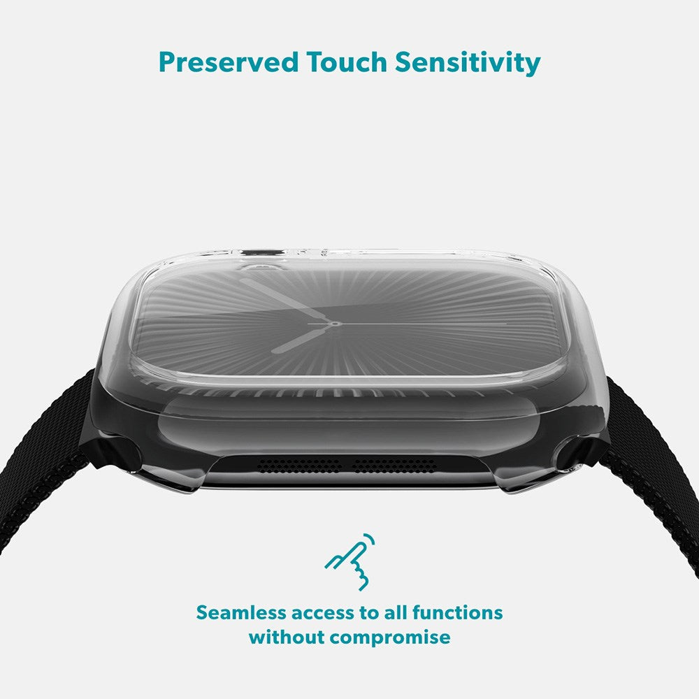 Epico Apple Watch 8/7 (45mm) Hero Case Flexible Plastic Cover - Transparent