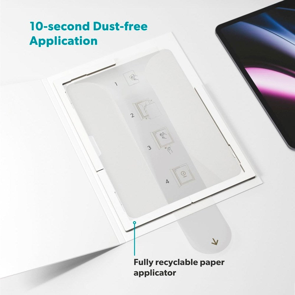 iPad Air 11" (2026 / 2025 / 2024) Epico Screen Protector Glass with Installation Frame - Transparent