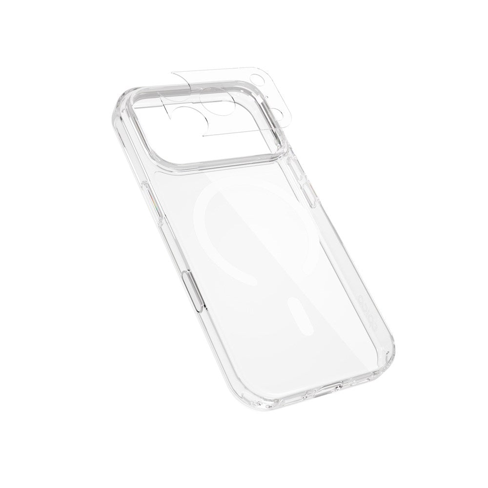 iPhone 18 Pro Max / 17 Pro Max Epico Hero Mag+ Case with Camera Protection - MagSafe Compatible - Transparent
