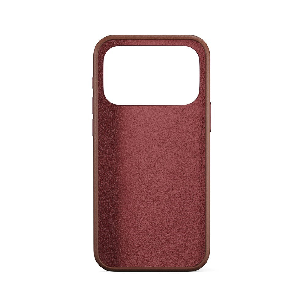 iPhone 18 Pro Max / 17 Pro Max Epico Leather Pro Mag+ Case with Camera Protection - MagSafe Compatible - Brown