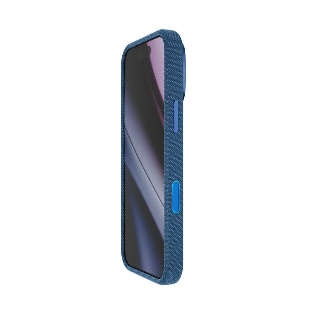 iPhone 18 Pro Max / 17 Pro Max Epico SolidWoven Pro Mag+ Case with Camera Protection - MagSafe Compatible - Blue