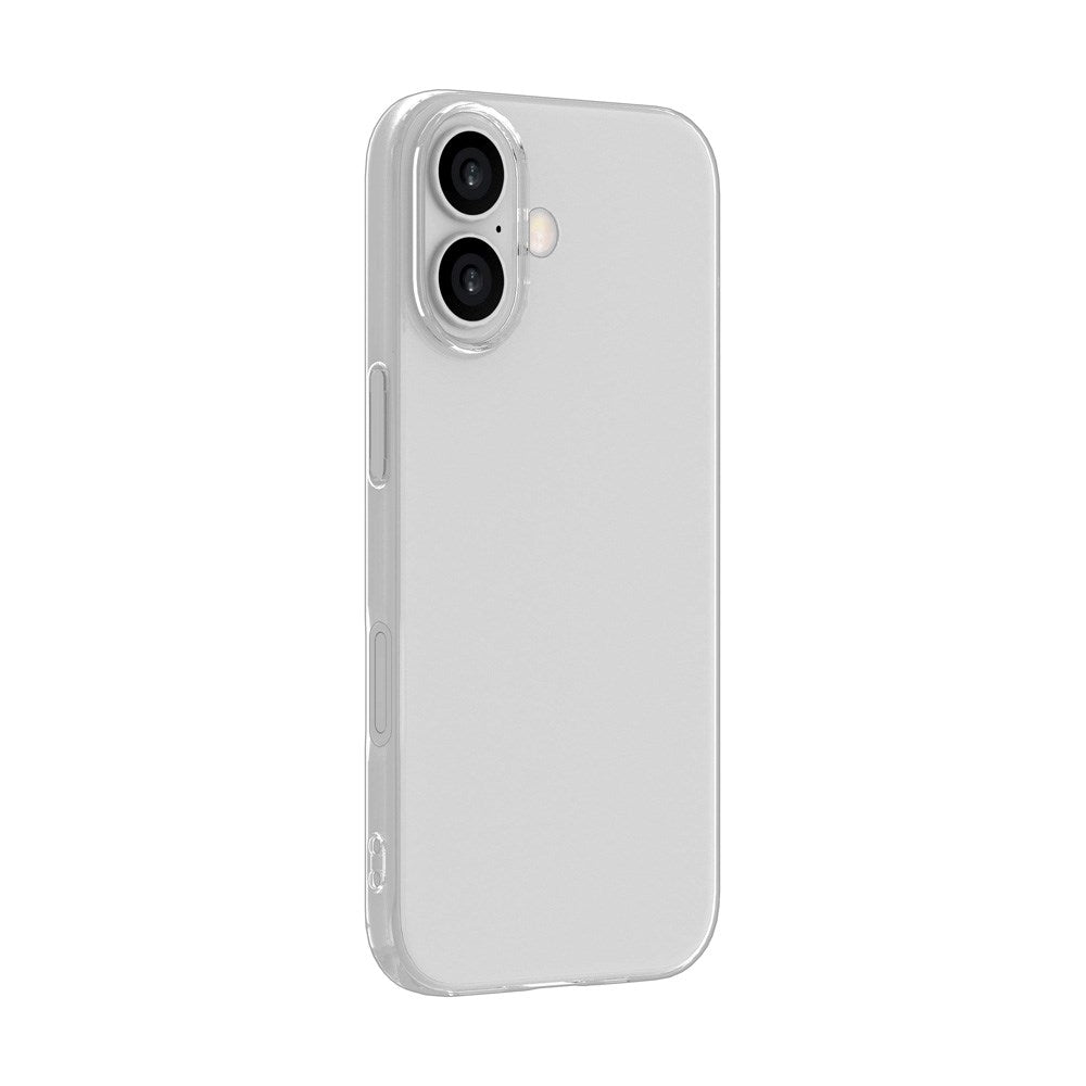 eSTUFF iPhone 17 INFINITE VIENNA Flexible Plastic Case - 100% Recycled Plastic - Transparent