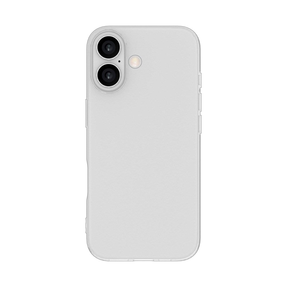 eSTUFF iPhone 17 INFINITE VIENNA Flexible Plastic Case - 100% Recycled Plastic - Transparent