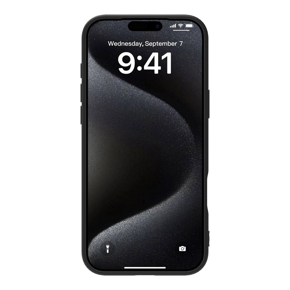 eSTUFF iPhone 17 Pro Max INFINITE VIENNA Flexible Plastic Case - 100% Recycled Plastic - Black