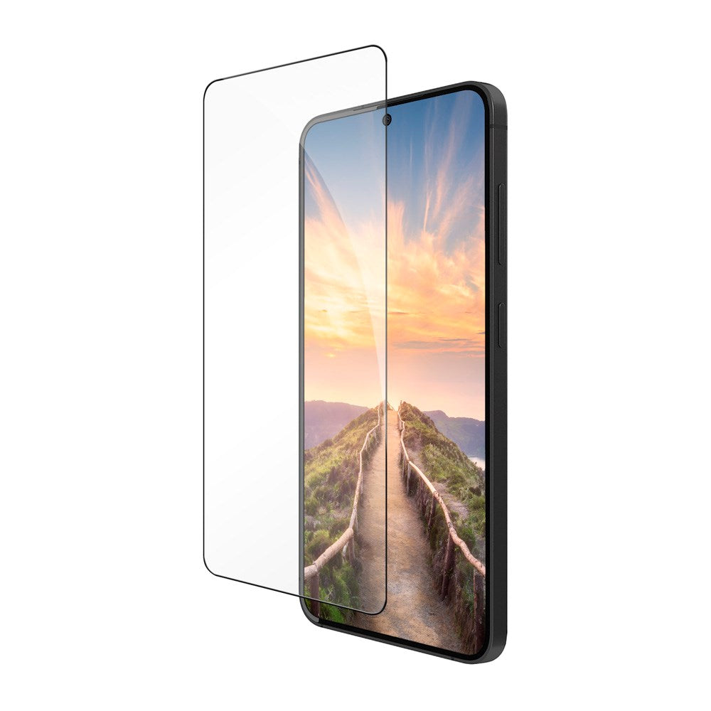 Samsung Galaxy S25 Edge dbramante1928 Eco-Shield Screen Protector w. Installation Frame - Transparent / Black Edge