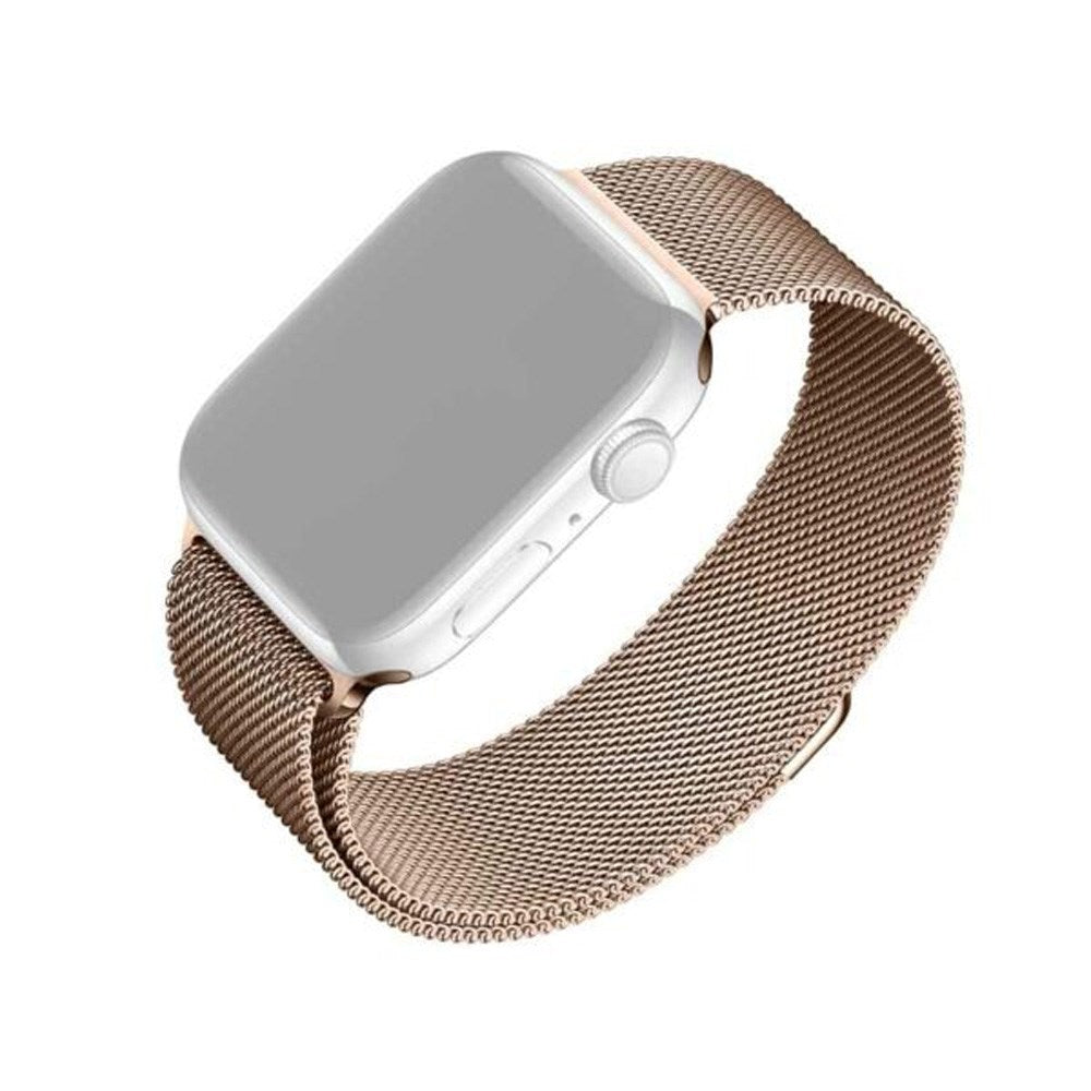 Apple Watch (38/40/SE/41mm) Fixed Mesh Strap - Rosegold