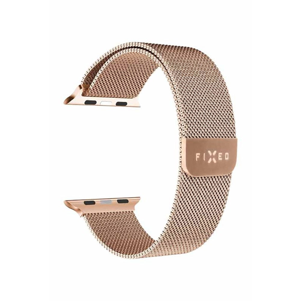 Apple Watch (38/40/SE/41mm) Fixed Mesh Strap - Rosegold