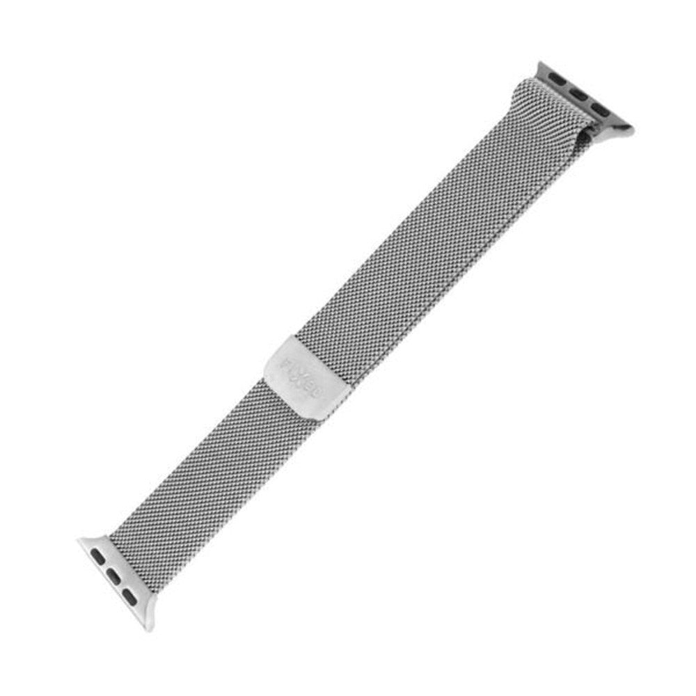 Apple Watch (38/40/SE/41mm) Fixed Mesh Strap - Silver