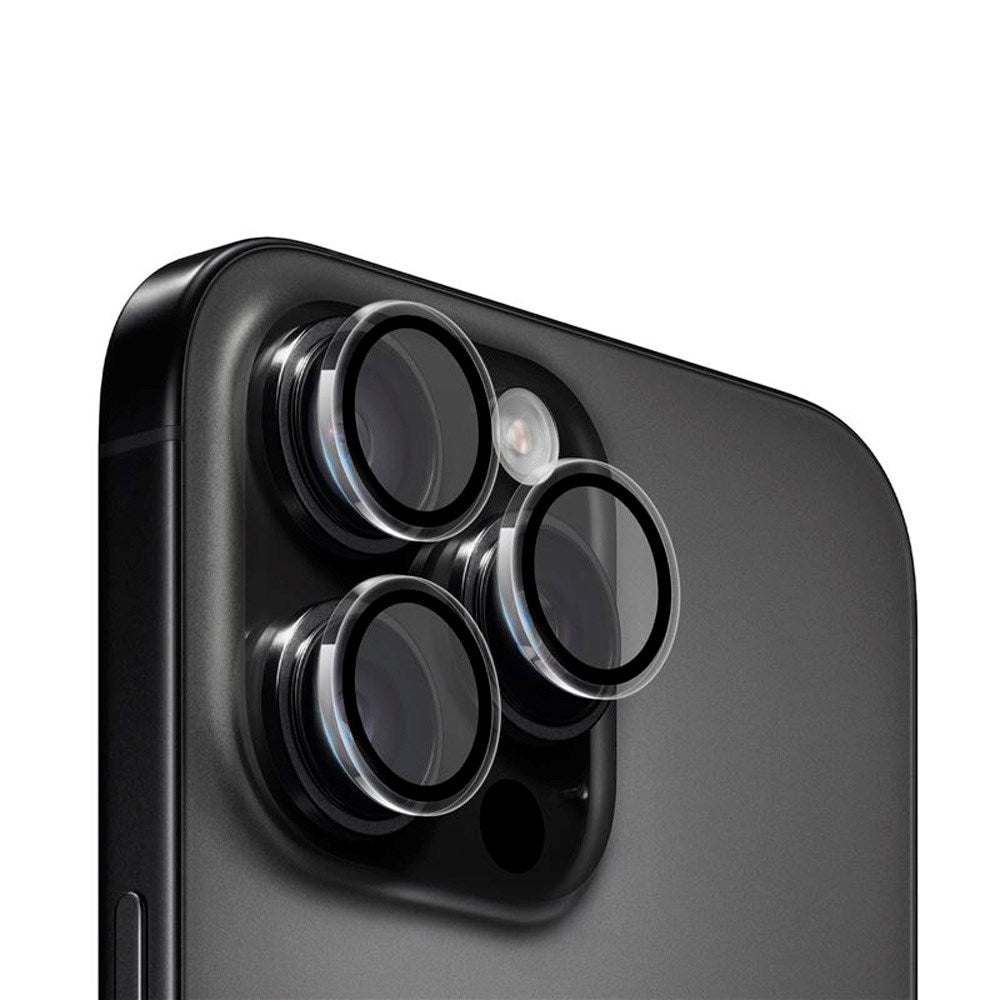 iPhone 16 Pro / 16 Pro Max Mobile Origin Easy Lens Guard - Camera Lens Protector - Transparent