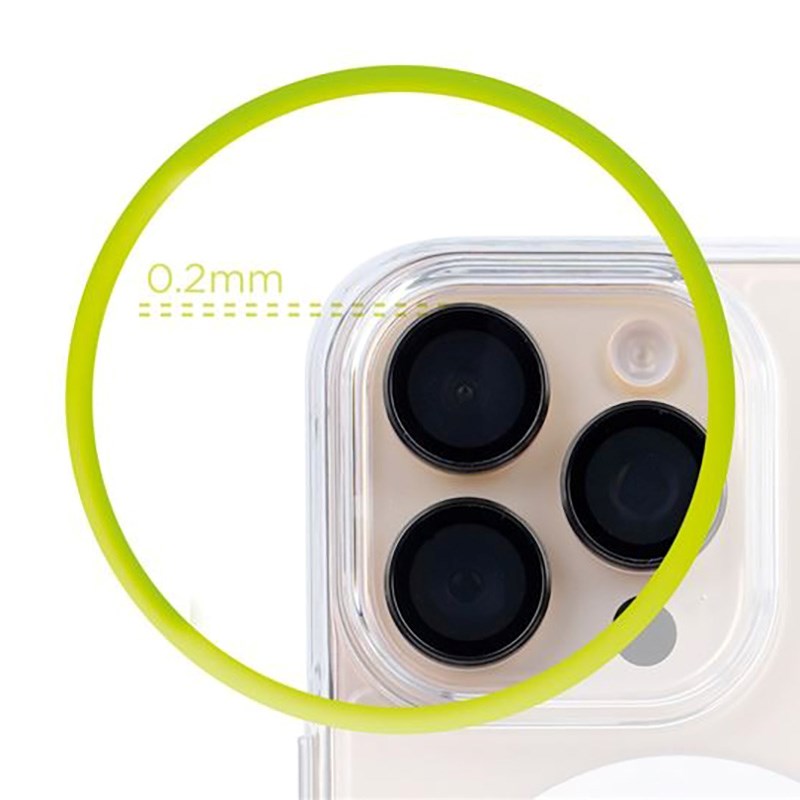 iPhone 17 Pro / 17 Pro Max Mobile Origin Camera Lens Protector with Assembly Tool - Transparent / Black