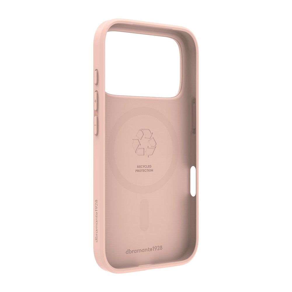 iPhone 17 Pro dbramante1928 Greenland Pro Case - MagSafe Compatible - Pink Sand