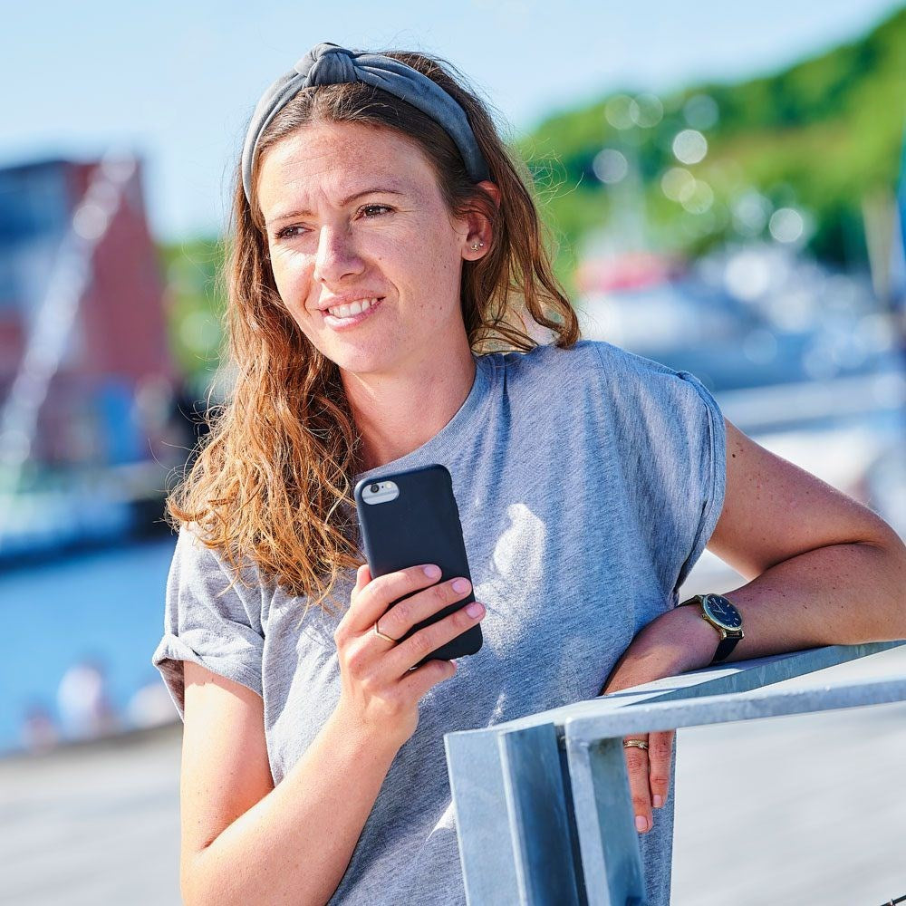 iPhone 8 Plus / 7 Plus / 6 Plus / 6s Plus GreyLime 100% Plant-Based Case - Black - Buy a Case & Plant a Tree