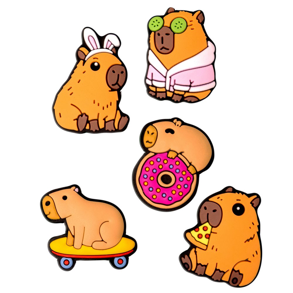 TFO 3D Stickers – 5 pcs – Capybara