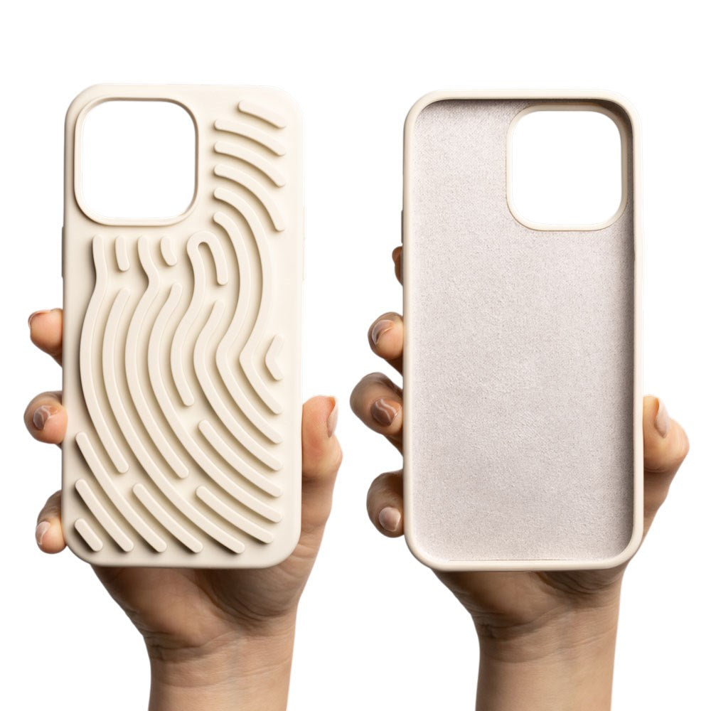 iPhone 17 Pro TFO DIY Snake Silicone Case - Beige