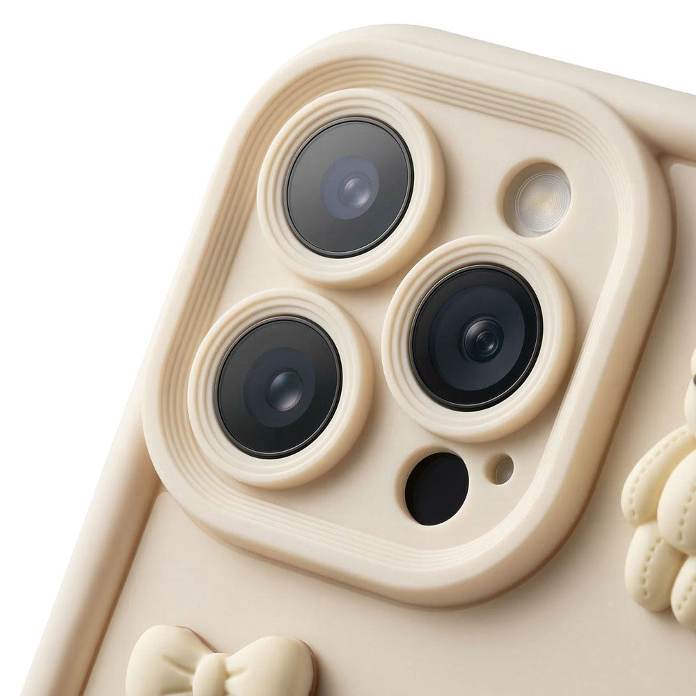 iPhone 11 TFO Ultra Trendy 3D Case - Beige Bear