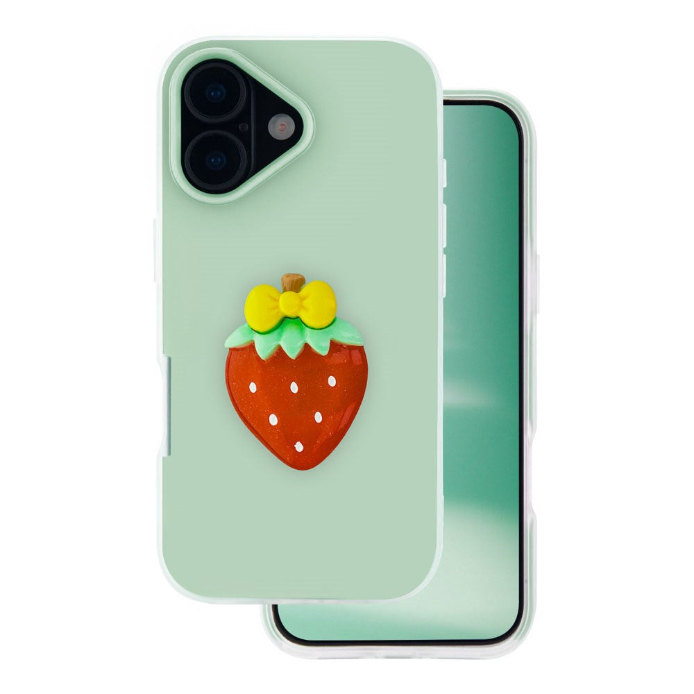 iPhone 17 TFO 3D Fruit Case - Strawberry