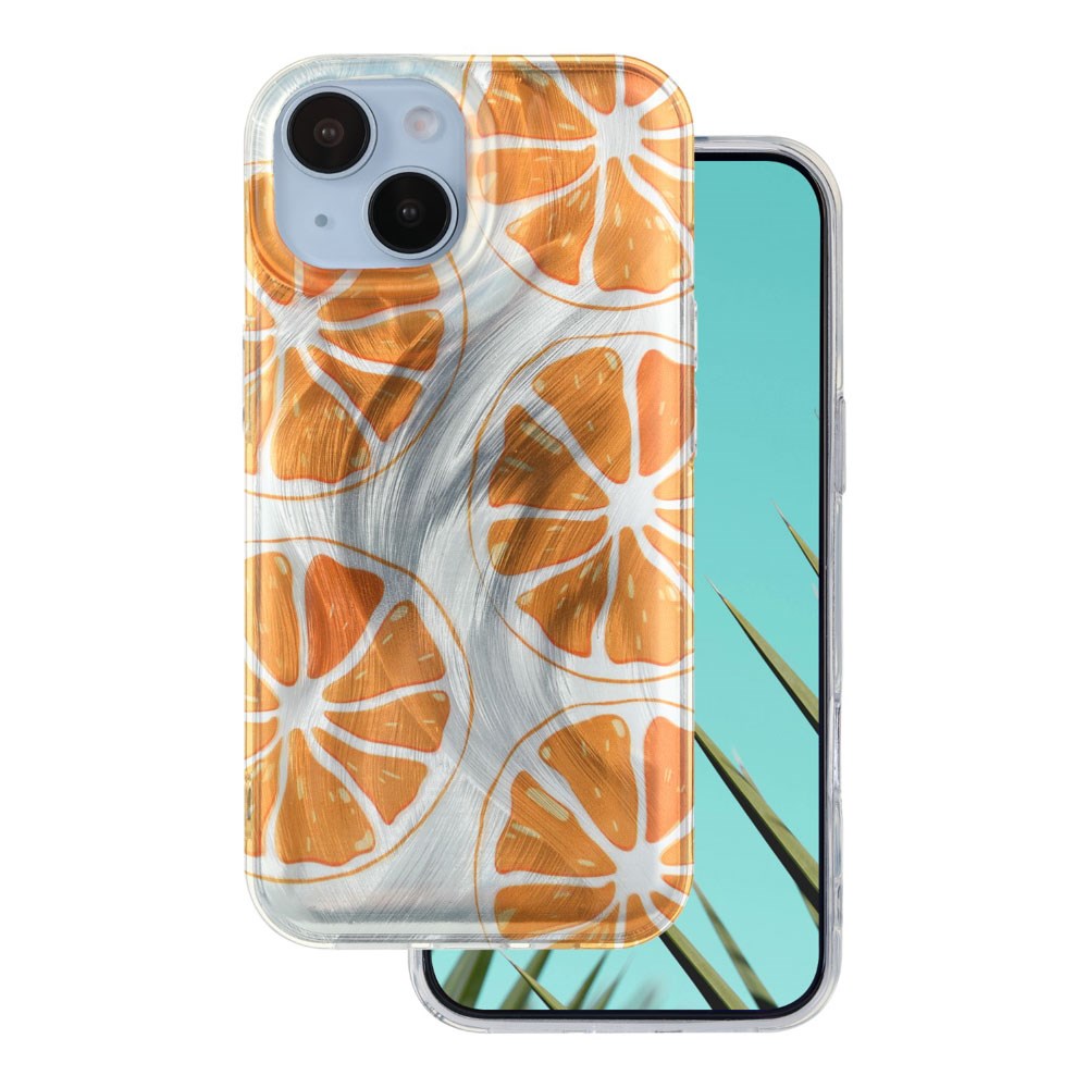 iPhone 15 TFO Ultra Trendy Summer Case - Orange