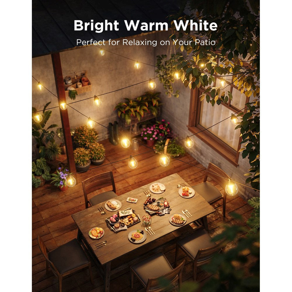 Govee Outdoor Clear Bulb String Lights - Weatherproof String Lights