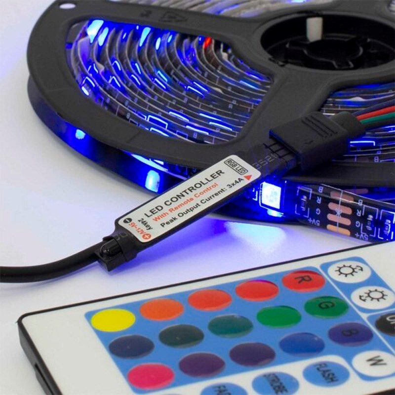 White Shark HELIOS Gaming LED Light Strip - 5m - Black