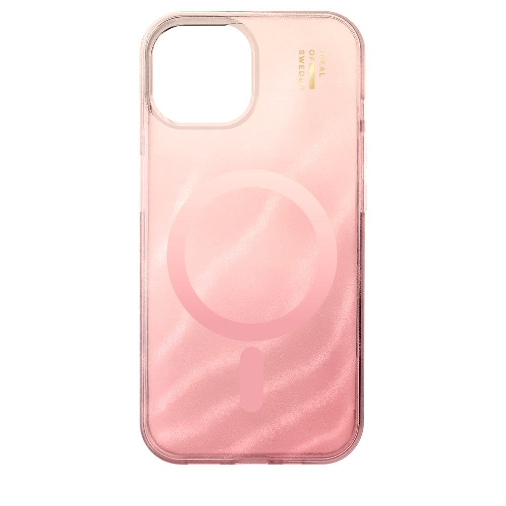 iPhone 16e / 15 / 14 / 13 iDeal Of Sweden Clear Case - MagSafe Compatible - Rose Blush